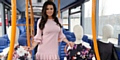 Jessica Wright of the Only Way is Essex who has teamed up with Stagecoach Manchester