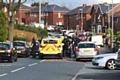 Police closed Gale Street after reports of a man with a gun