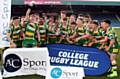 Hopwood Hall Hornets Rugby Academy beat Halifax Elite Rugby Academy to the Colleges National Cup