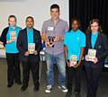 Tom Palmer visits Kingsway Park High School