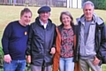 Malcolm Pelham, Gerry O'Gorman, Denise and Derek Chadwick