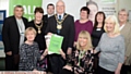 Rochdale, Oldham and District Samaritans, celebrate their golden anniversary with the Mayor and Mayoress of Rochdale,Ray and Elaine Dutton, Councillor Janet Emsley, Samaritans director Janet Murphy, Samaritans deputy director Jean Casey and other volunteers and guests