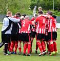 Sacred Heart FC Manchester Football League Premier Division champions