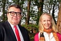 Deputy Leader of the Labour Party Tom Watson with Liz McInnes