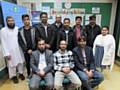 Consulate staff with Mr Sikandar and Qaiser Mahmood with the Deeplish Community Centre team