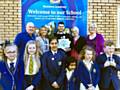 Bamford Academy say goodbye to Gary Robinson, Tesco Manager at Bamford precinct Tesco Express