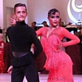 Dancing stars Andrei Toader and Mia Linnik Holden