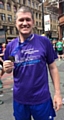 Councillor Furlong after the Great Manchester Run