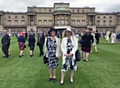 Irene Pope and Gill Morrell at Buckingham Palace 