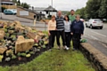 Paul Ellison (second from right) and other volunteers