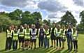 Junior Parkrun volunteers