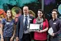 Hopwood Hall College iLearn team accept BLC award