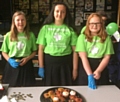 Ruby Willis, Ashana McGrath and Niamh Poole from Whitworth Community High School