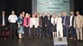 Mohammed Sarwar, Sajjid Miah, Tony Lloyd MP, Carlo Schroder, Zerqa Ahmad, Mayoress Christine Duckworth, Mayor Ian Duckworth, Inspector Andrew Riley, Roger Platt, Father Paul Daly, Peter Rush, Liz McInnes MP, Irene Davies and Janet Emsley