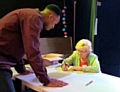 Lillian Jones at her book signing