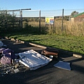 Fly-tipped waste blights Milnrow