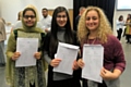 Students at Kingsway Park celebrating their GCSE results