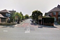 Moss Lane, seen from Manchester Road