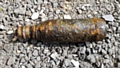 Artillery shell found in Sudden Brook