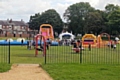 Hopwood Park was packed out with fun inflatables for the weekend