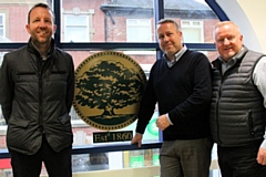 Mark Foxley and Paul Ambrose welcome Nigel Long and Greenwoods back to the Wheatsheaf