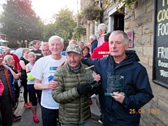 Dr Ron Hill and Andy O'Sullivan were presented with lifetime achievement awards