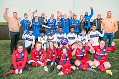 Travelsafe Partnership football tournament presentation at Rochdale AFC 
