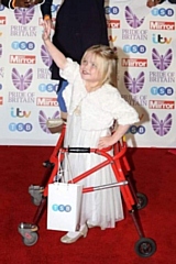 Ella Chadwick at the Pride of Britain awards