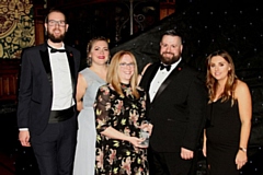 Gumboo Hotels won the Business of the Year, £1m to £5m turnover