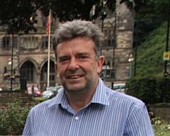 Roy Down, Chairman of Rochdale In Bloom