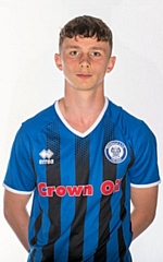 Dan Adshead scored his first professional goal