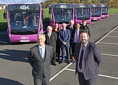 The new fleet of 464 buses