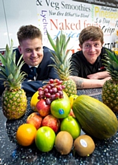 Fruit Factory is one of seven new businesses to have opened in new council-built units in Dodgson Street 