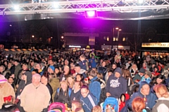 Middleton Christmas Lights switch on