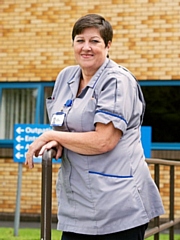 Gastroenterology nurse specialists, Lynne Kendrick 