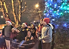 The Helen O'Grady Drama Academy: Oldham & Rochdale perform at the Castleton Christmas lights switch on