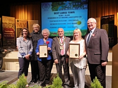 Pennines in Bloom and Heywood in Bloom on stage 