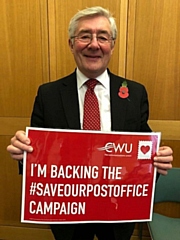 Tony Lloyd shows his support