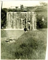 This picture of the waterfall below the bridge would be familiar to Mountain View Holiday Farm guests