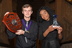 Current MYP Louis Tweedale and Deputy MYP Anita Okunde