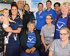 New sensory space opened in children's A&E department at The Royal Oldham