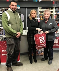 Norden Co-op donates to local food bank