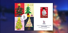 Tomi Atoro design featured on the official 2018 Bury College Christmas card