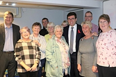 Mayor Andy Burnham with Heywood Foodbank volunteers