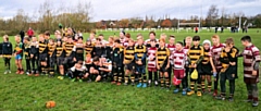 Rochdale RUFC U11, Leigh, West Park and a combined Crewe/Nantwich team