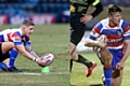 Rochdale Hornets co-captains Danny Yates and Luke Adamson