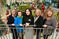 Barbara Lloyd and Rachel Byrne (Springhill Hospice), Susan Curran (PAWs) and Beth Blace and Kathy Thomas (Rochdale Connections)