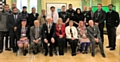 The Mayor and Mayoress of Rochdale with community members, councillors, officers from Greater Manchester Police, Crime Commissioner's Office and Rochdale Council at Deeplish Community Centre