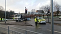 The scene of the collision at the junction of Spotland Road, St Mary's Gate and Hunter's Lane