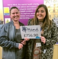 Sarah Hey, Rochdale Mind with Katie Priestley, Convergys Middleton